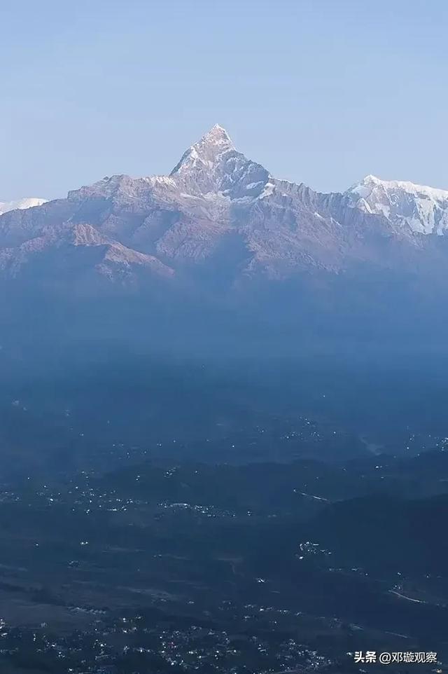 尼泊尔南北距离短，但落差极大